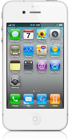 Смартфон APPLE iPhone 4 8GB White - Советская Гавань