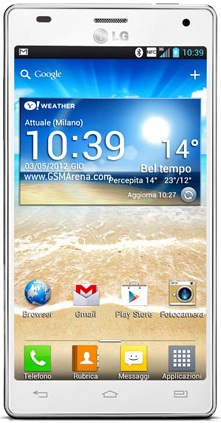 Смартфон LG Optimus 4X HD P880 White - Советская Гавань