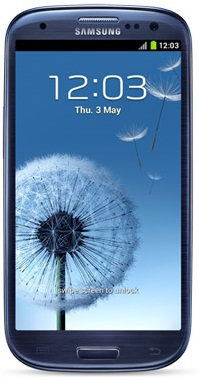 Смартфон Samsung Galaxy S3 GT-I9300 16Gb Pebble blue - Советская Гавань